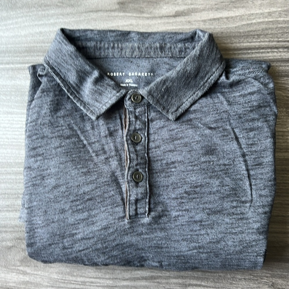 Robert Barakett Long Sleeve Collared Shirt - XXL